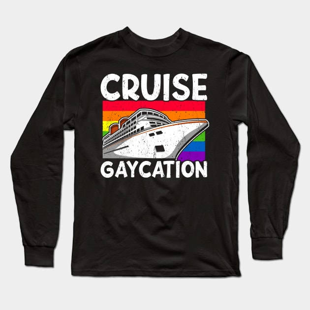 Cruise Cruising Vacation Long Sleeve T-Shirt by medd.art